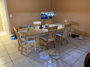 Ethan Allen Bedroom Set, Dressers, Wall Unit, Dining Room Table & Chairs For Sale