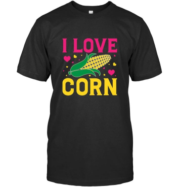 I Love Corn Cute Sweet Corn Design