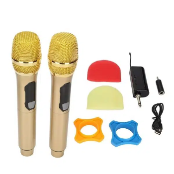 Wireless Microphone, Multipurpose Plug And Play Handheld Microphone