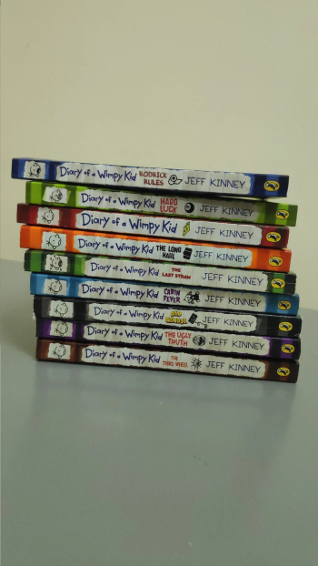 diary of a wimpy kid books