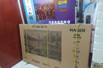 شاشة سمارت اندرويد 75 بوصة ضمان سنة