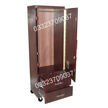 D1.2 6x2 feet single door Two drawer cupboard wardrobe almari cabinet