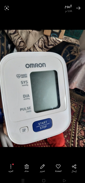 جهاز لقياس ضغط الدم ماركةomRon فيتنامي الصنع مستعمل