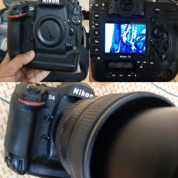 NIKON D4 COMPLETE KIT ( all for 7000 AED)