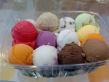 ايس كريم طبيعى 100٪