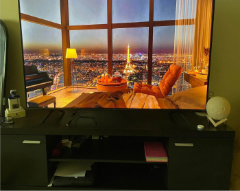 شاشة ماركة hisence 58