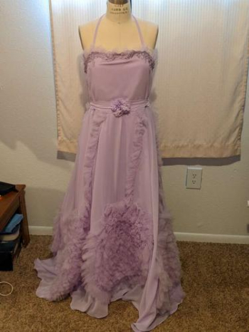 Encanto-Inspired Isabela Lilac Flower Girl Costume Prom Dress in Orem, Utah