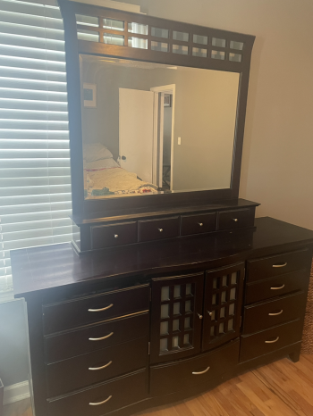 4pc Sleigh Bedroom Set