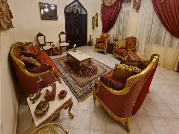 غرفه جلوس وغرفة سفره