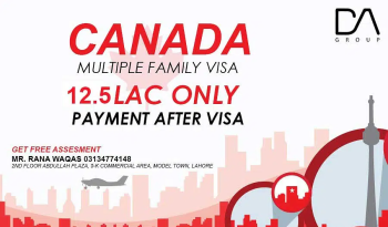 CANADA MULTIPLE VISIT VISA (FAMILY) DONE BASE