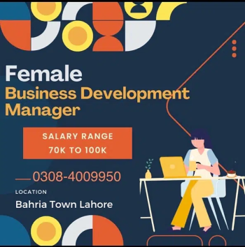 Female Sales Manager - Business Development Manager