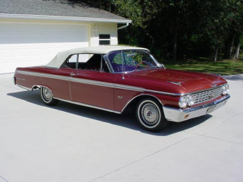  1962 Ford Galaxy XL500 CONVERTIBLE RARE G-Code Tri-Carb 406 4-Speed 390 POSI