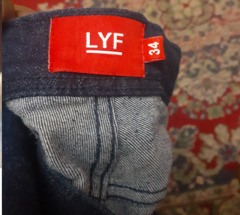بنطلون جينز كحلى LYF Jeans