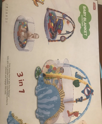 استراحة الطفل فرش الاطفال المريح ذو 3 استخدامات