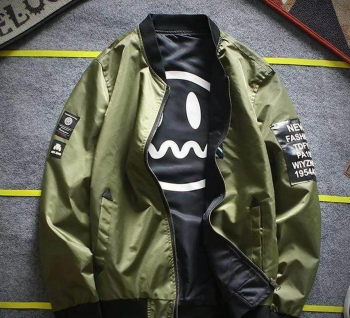 سترة جلد شبابي ضد المي