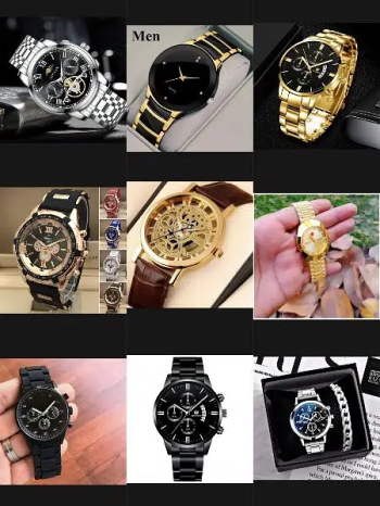 Collection of Classic Luxury Watches for Men/Boys For Sale