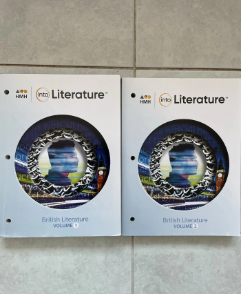 Into Literature: British Literature Volume 1 and 2