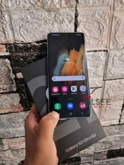 S21 ultra بحاله الجديد ٢٥٦جيجا رام ١٢ خطين بيع او بدل للجادين