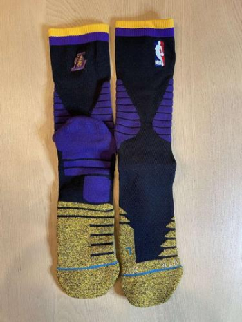 Stance NBA LA Lakers socks, Size XXL in Provo, Utah