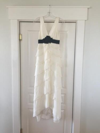 BCBGMAXAZRIA Ivory Tiered Dress in Lindon, Utah