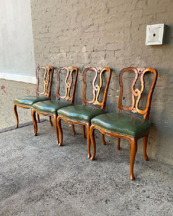 Professional-Grade Leather Dining Chairs - New York Quality