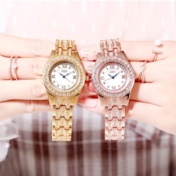 Elegance Redefined: Luxury Diamond Studded Women's Watch
