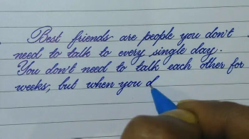 handwriting assignment work