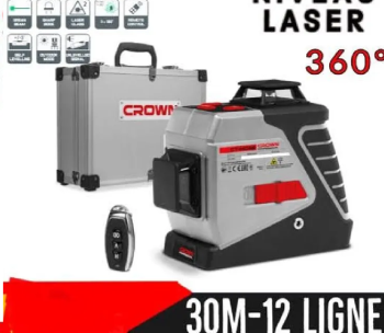 Niveau laser 3d 12ligne Crown + control