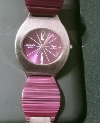 ساعة GUCCI أورجينال مستعملة ساعة OMAX CRYSTAL أورجينال مستعملة