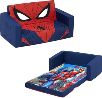 Children Cozee Flip-Out Sofa, Spider-Man