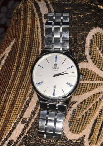 ساعه رويال ستخدام لبستين اوريجنال