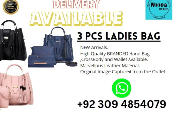 Hand Bags/Ladies Bags/Shoulder Bag/ladies pouch | 3Pcs Pu Leather New
