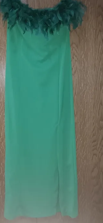 Long Green Dress for weddings