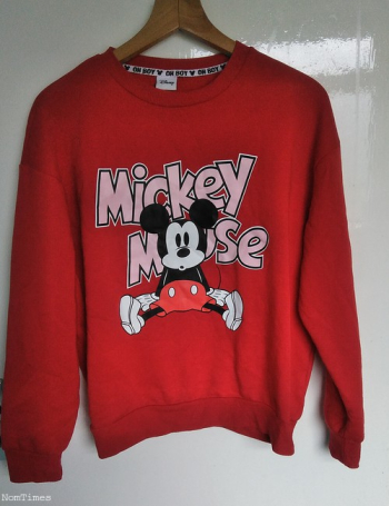Mickey Mouse Sweatshirt, Size 12/14
