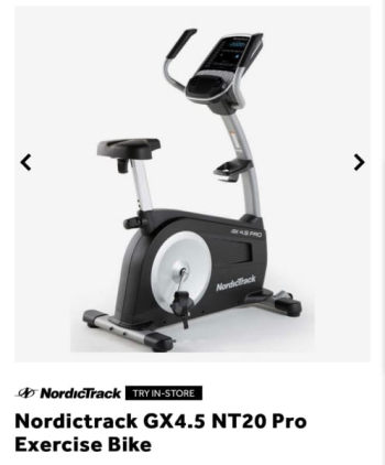 Nordictrack Pro Excerise Bike