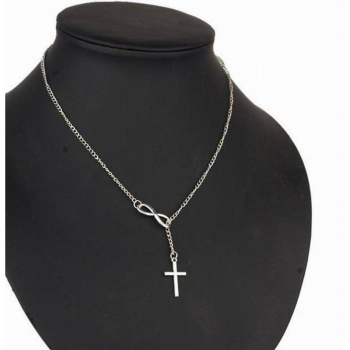 Symbolize Your Enduring Belief with the Timeless Infinite Faith Cross Pendant Necklace!