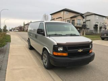  Cargo Van-2012 Chev Express V-6 4.3 engine-canda