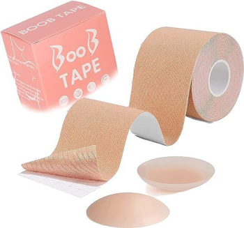 Boob Tape FOR Large Breasts With 2 PCS Nipple Covers