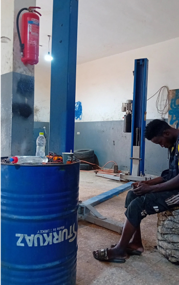 ورشة صالة جاهزة للايجار بالمعدات