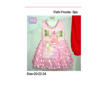 cute baby fency PINK little Frock