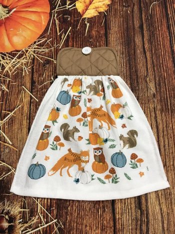 Fall Animals & Wildlife Kitchen Towels