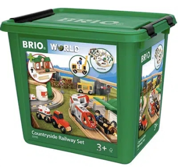 Brio Large Railway Set with station that records your child's voice!