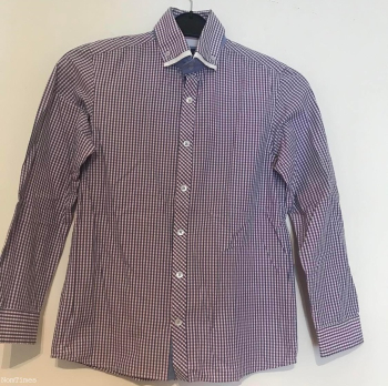 Next Boys 100% Cotton Long Sleeve Shirt Age 12