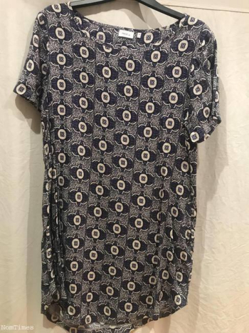 New Next Choice Long Tunic Top Size 14