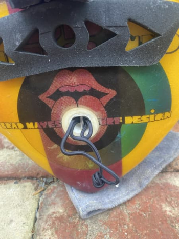 Twin fin surfboard 6”6