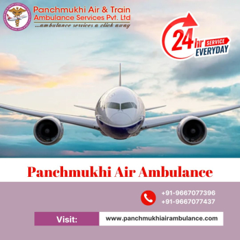 Use Panchmukhi Air Ambulance Services in Siliguri with Extraordinary Medical System