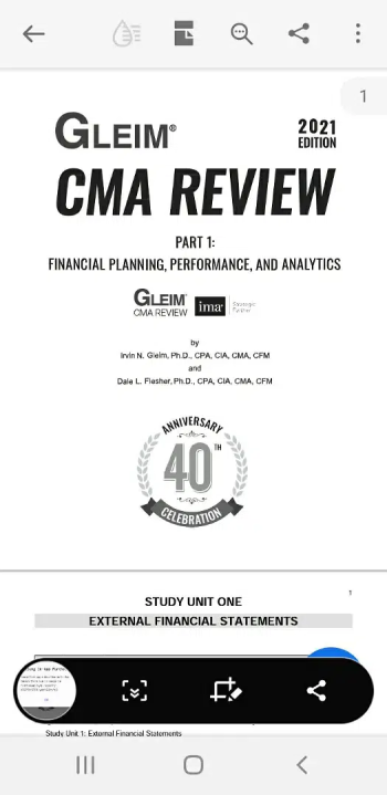 Gleim CMA 2022 Books available now.