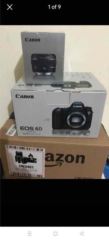 canon 6d like new كانون l