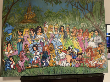 Walt Disney World Original painting