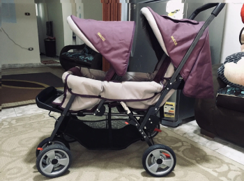 عربة أطفال توينز توأم جيراكو مستوردة بحالة الزيرو